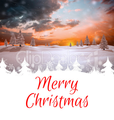 Merry Christmas message