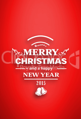 Composite image of banner and logo saying merry christmas