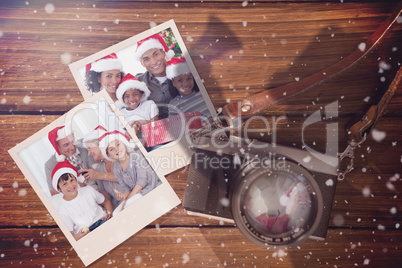 Composite image of christmas memories