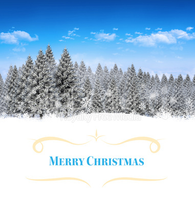 Christmas greeting card