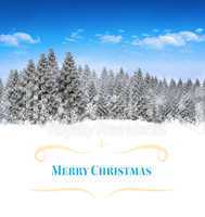 Christmas greeting card