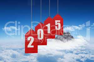 Composite image of 2015 red tags