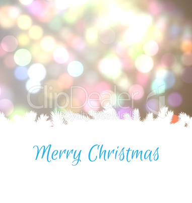 Chrismas greeting card