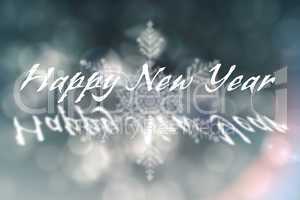 Composite image of happy new year