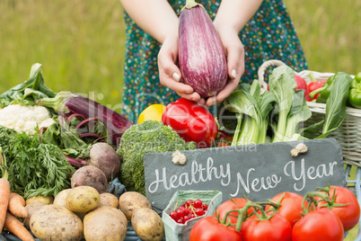 Composite image of healthy new year
