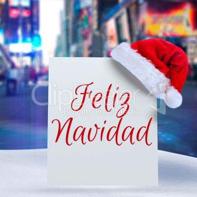 Composite image of feliz navidad Composite image of feliz navidad