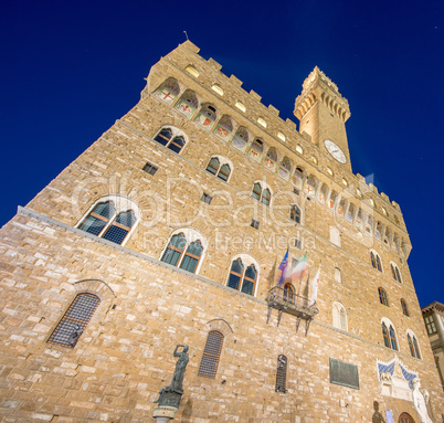 Firenze. Palazzo Vecchio in Florence, Tuscany, Italy