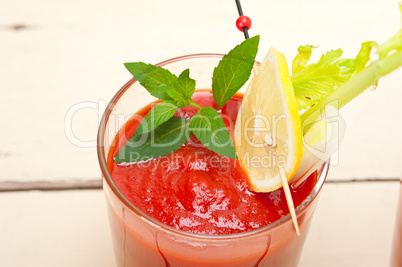 fresh tomato juice