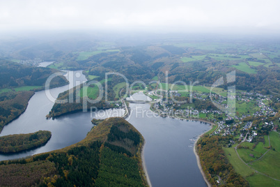 Urftstausee, Eifel, Rheinland-Pfalz, Deutschland