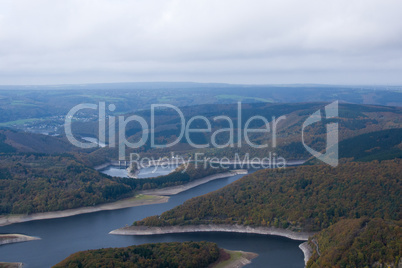 Urftstausee, Eifel, Rheinland-Pfalz, Deutschland