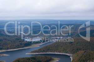 Urftstausee, Eifel, Rheinland-Pfalz, Deutschland