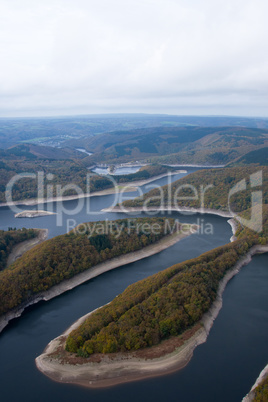 Urftstausee, Eifel, Rheinland-Pfalz, Deutschland