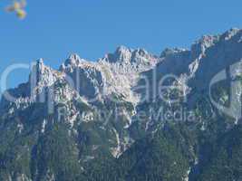 Karwendel in den bayrischen Alpen