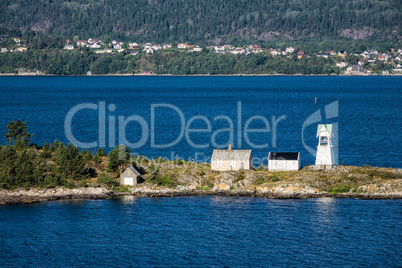 Leuchtturm im Oslofjord