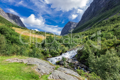 Blick auf den Storseterfossen