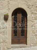 Old door in Tuscany No. 2