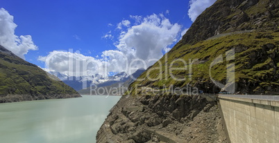 Dix lake, Valais, Switzerland