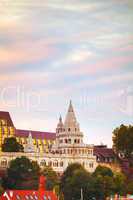 Fisherman bastion in Budapest, Hungary