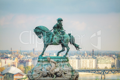 Statue of Prince Eugene of Savoy at the Royal Castle