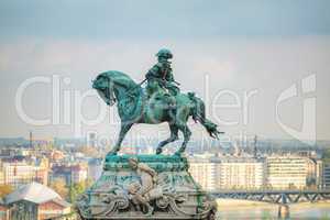 Statue of Prince Eugene of Savoy at the Royal Castle