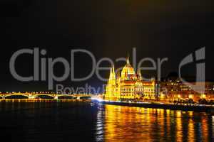 Parliament building in Budapest, Hungary