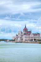 Parliament building in Budapest, Hungary