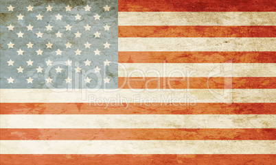 Grunge American flag