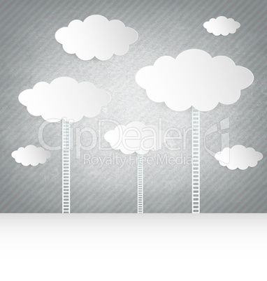 Abstract Design Clouds