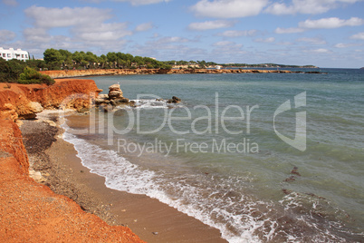 Hundestrand von Santa Eulalia, Ibiza