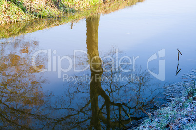 Spiegelung im Wasser