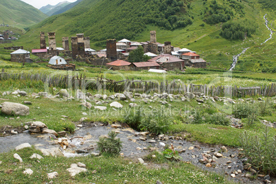 Ushguli, Georgien, Europa