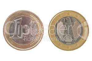 One Euro coin