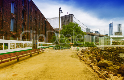 The Brooklyn Bridge Park, New York