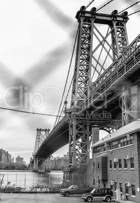 The Manhattan Bridge, New York City