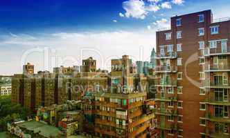 Lower Manhattan panoramic skyline, New York City