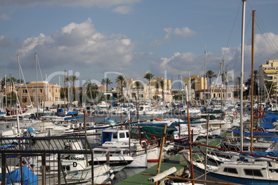 Sportboothafen in Palma de Mallorca