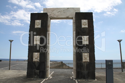 Einwandererdenkmal auf den Azoren