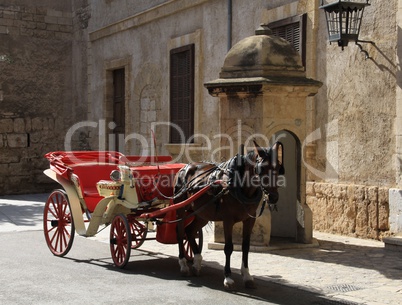 Pferdekutsche in Palma de Mallorca