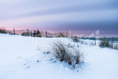 Winter an der Ostsee