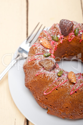 chestnut cake bread dessert