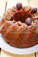 chestnut cake bread dessert