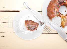 chestnut cake bread dessert