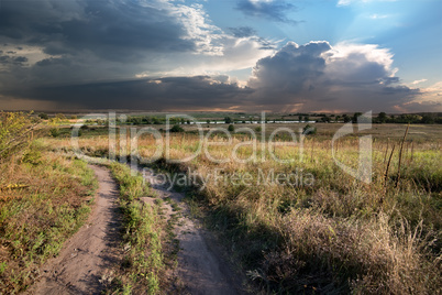 Road in countryside