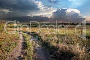 Road in countryside