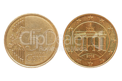 50 Euro cent coin