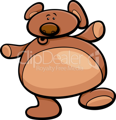 teddy bear cartoon illustration