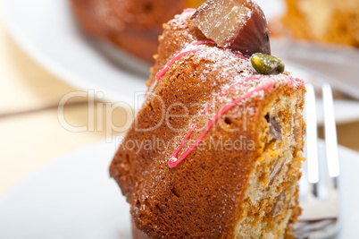 chestnut cake bread dessert