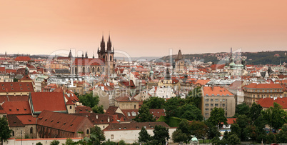 view on the Prague