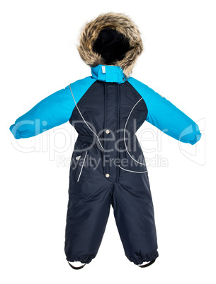 Childrens snowsuit fall