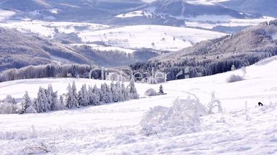 Wasserkuppe im Winter